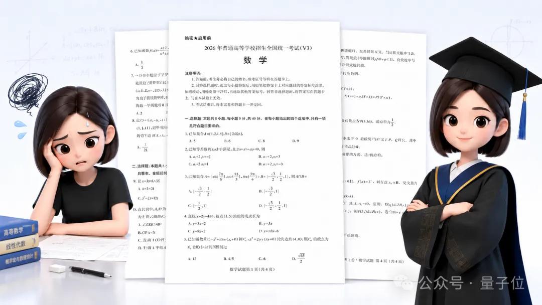新高考数学卷计算量大题型新,若交AI能答对吗?-第2张图片-世界杯直播平台-世界杯2026直播平台-免费观看官方-V3.6.9 新高考数学卷计算量大题型新,若交AI能答对吗?-第2张图片-世界杯直播平台-世界杯2026直播平台-免费观看官方-V3.6.9